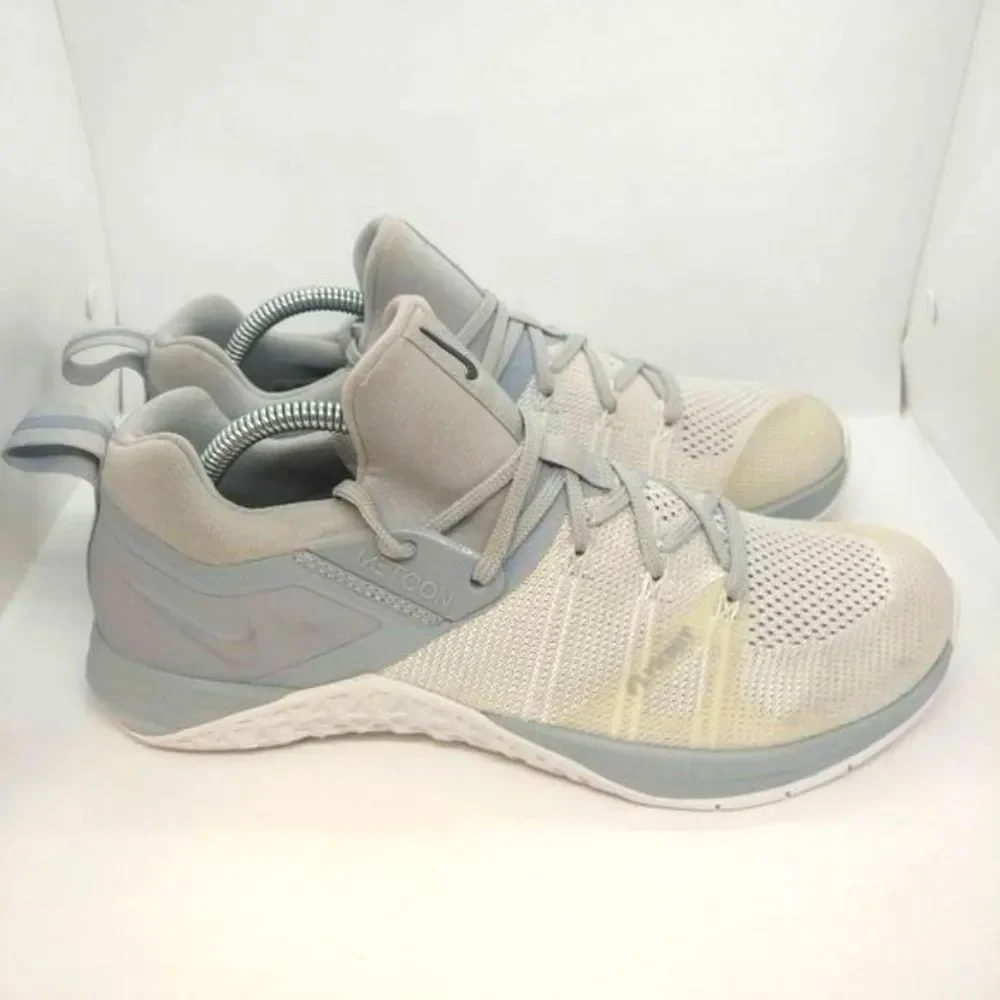 Nike Metcon Flyknit 3 Training Sneakers Mens Size 10.5 Grey Shoes Gym Nike